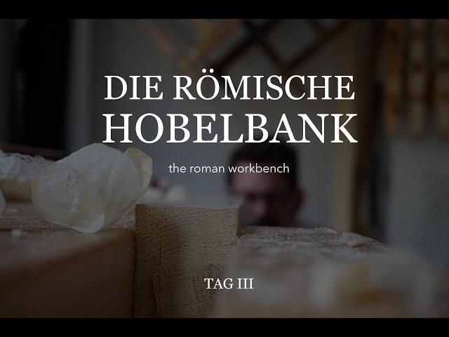 Römische Hobelbank (3) roman workbench