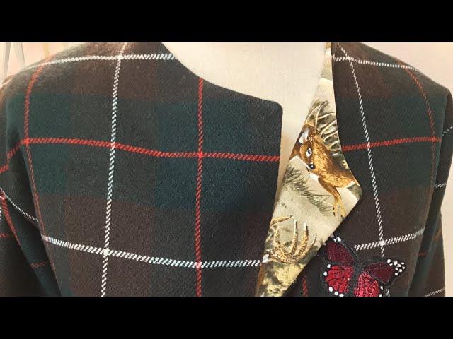 Easy Project - tailoring lined jacket How to fully line a Blazer | Abi’s Den ️