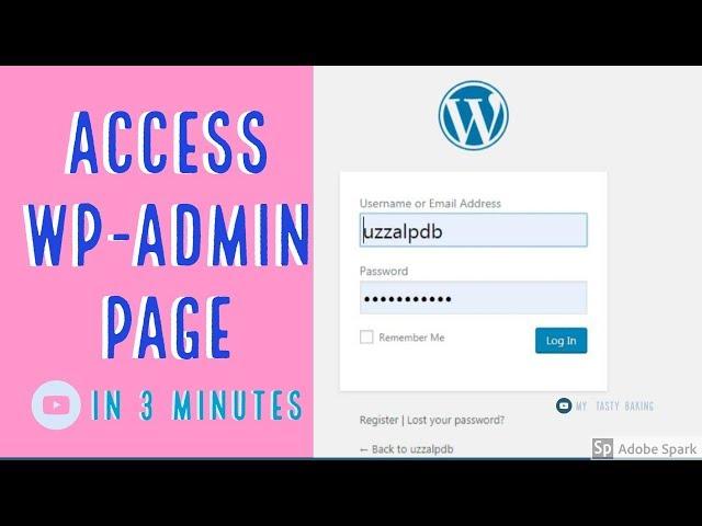 Can't access wp-admin page।। Enter wordpress website dashboard in 3 minutes!!