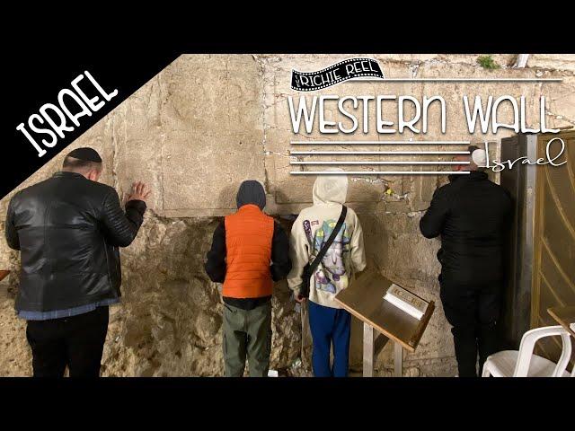 Western Wall, Jerusalem with the Richie Reel, Family travel in Israel (4K)