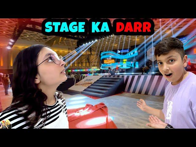 STAGE KA DARR | Mumbai special event mein aagaye | Aayu and Pihu Show