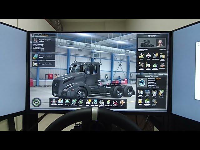 AMERICAN TRUCK SIMULATOR TRIPLE SCREEN SETUP WITHOUT NVIDIA SURROUND