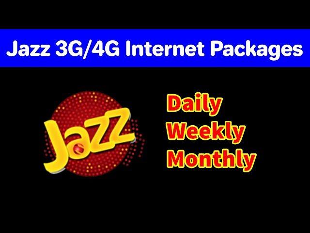 Jazz Internet Packages – 3G/4G Daily, Weekly and Monthly Updated 2021