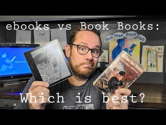 The Great Debate: eBook vs Book Books.  Which is best?