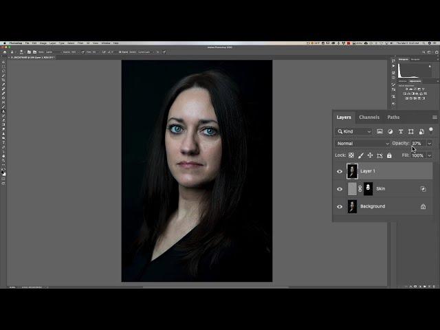 Alternative to FREQUENCY SEPARATION for PHOTOSHOP Skin Retouching