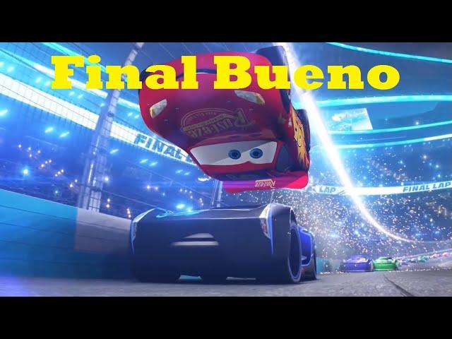 Cars 3 - El Rayo McQueen vence a Jackson Storm (Español Latino/Escena modificada)