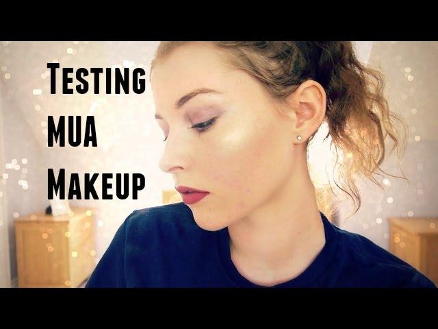 Testing MUA makeup