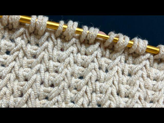 ИНТЕРЕСНОЕ ТУНИССКОЕ ВЯЗАНИЕ / INTERESTING Tunisian knitting / Крючокпен тоқу