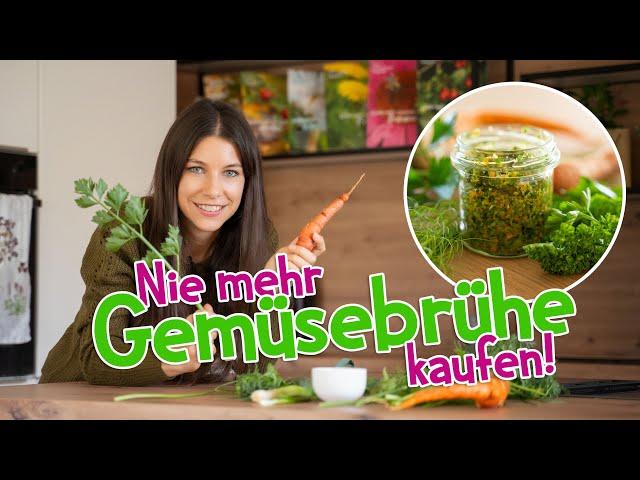 Gemüsepaste selber machen‍ Nie mehr Gemüsebrühe kaufen! #rezept #garten #gemüse #wildkräuter