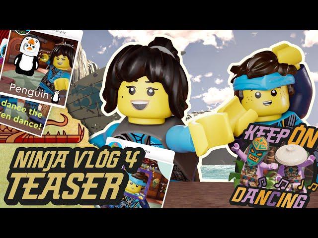 Ninja Vlog #4: Mysteries, Revelations and EPIC dance moves!! | Nya & Jay from LEGO NINJAGO