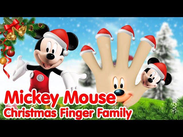 LIVE! Mickey Christmas Finger Family and More Nursery Rhymes & Kids Songs