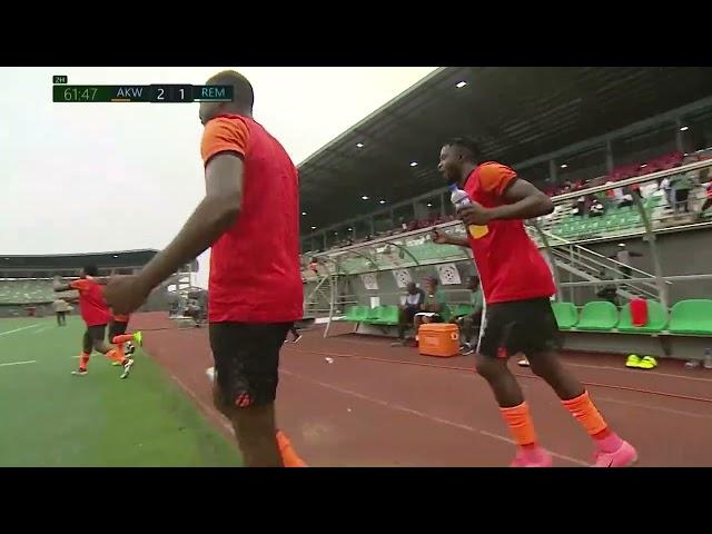 Akwa United vs. Remo Stars (3 - 2) | Nigeria Premier Football League - NPFL | Matchday 9 Highlights