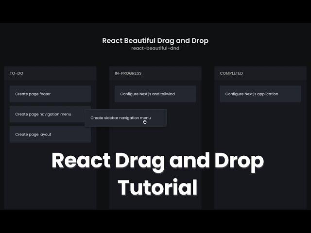 Build a Multi-List Drag and Drop To-Do App Using React