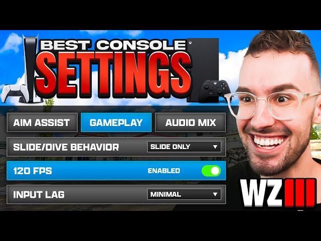 USE THESE SETTINGS for Warzone Season 3 on Console (PS5/Xbox)