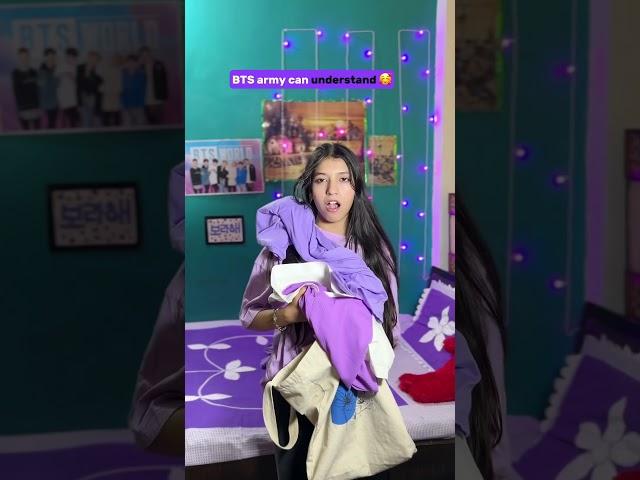 BTS army obsessed with purple  #viralshort #btasarmy #shortvideos