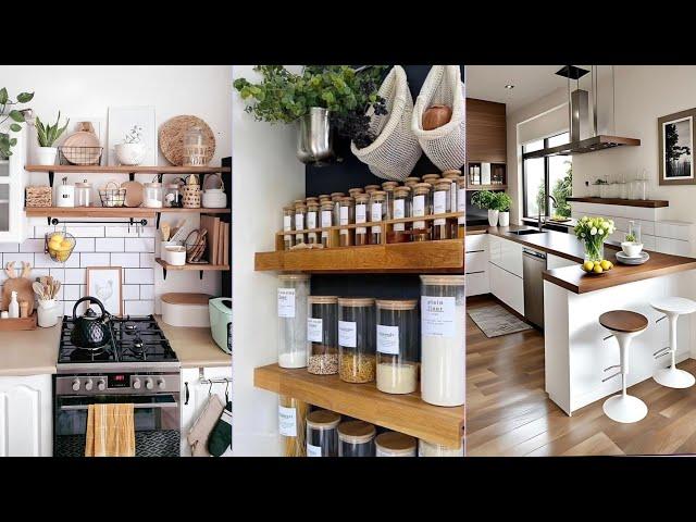 100+ Small Kitchen Organization Ideas to Maximize Space| Small kitchen ideas #smallkitchen #kitchen