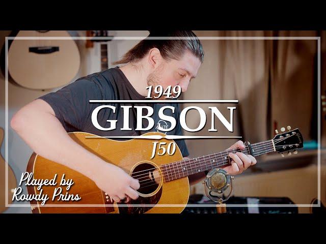 Gibson J50 1949 played by Rowdy Prins | Demo