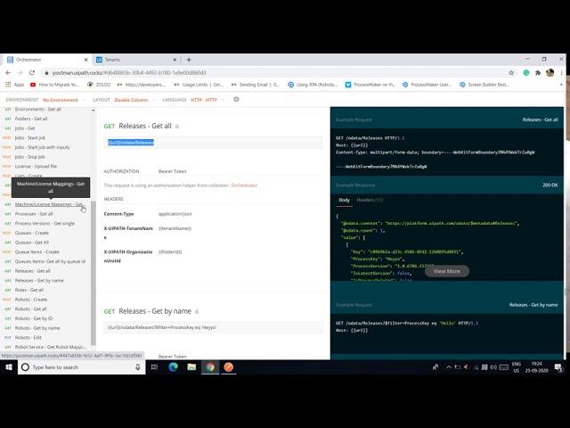 UiPath - How to use Orchestrator APIs on UiPath Studio Community Version. (On Cloud Orchestrator)