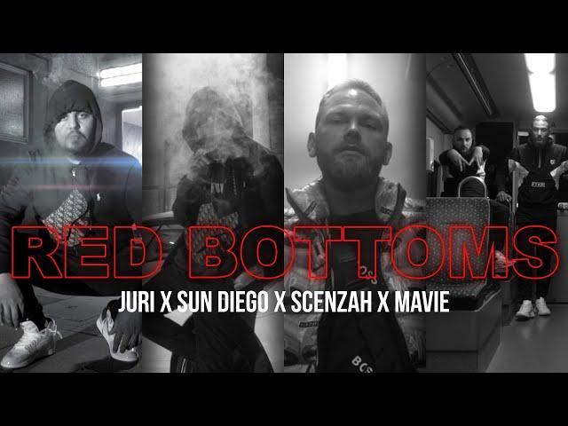 JURI X SUN DIEGO X SCENZAH X MAVIE - Red Bottoms [Official Video] (prod. by Digital Drama)