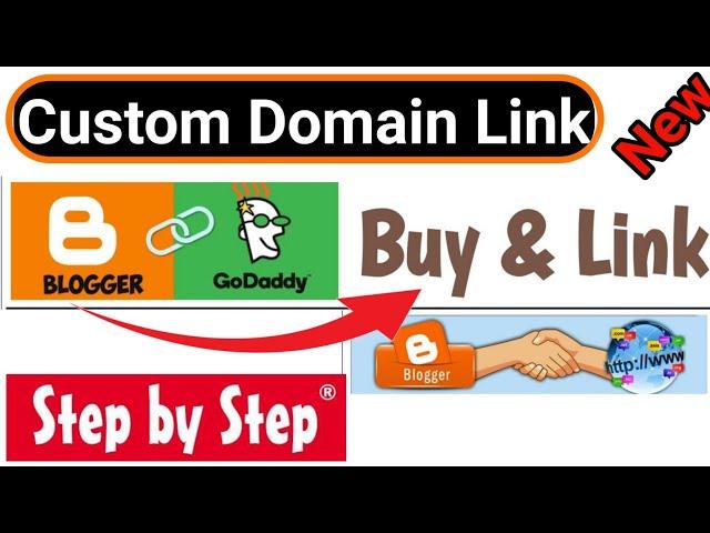 How to connect custom domain to blogger with GoDaddy 2022 | Blogger Custom Domain Godaddy