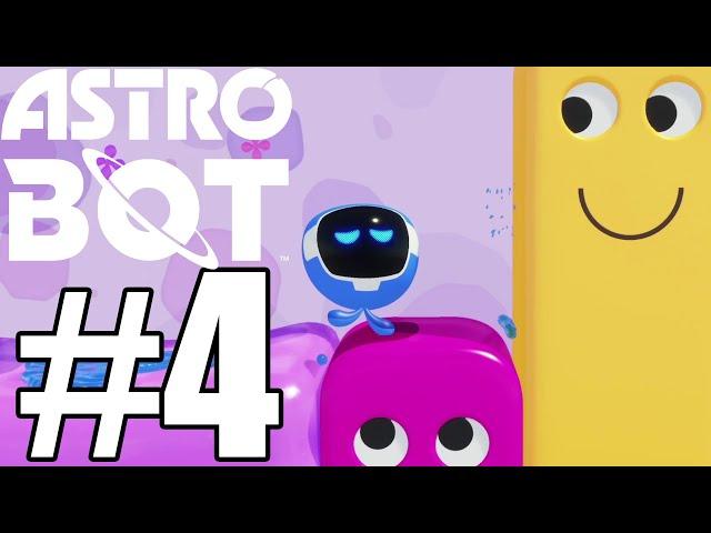 Astro Bot Gameplay Walkthrough Part 4 - Camo Cosmos (100%)