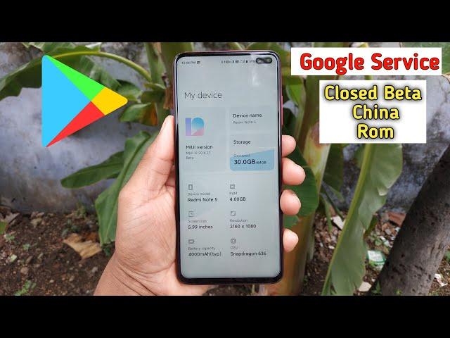 Install Google Service MIUI 12 Closed Beta China Rom | Easy Method