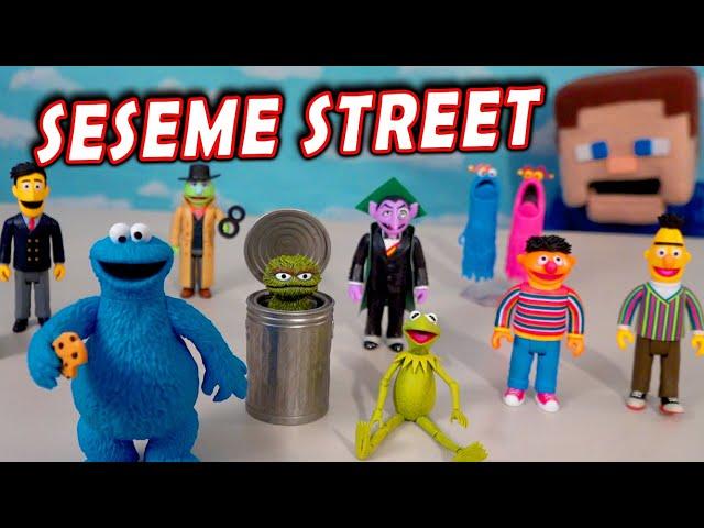 Sesame Street Super7 Vintage Muppet Reaction figures Series 1 & 2