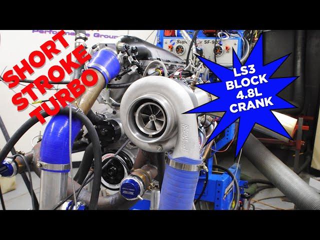 DESTROKED LS TURBO (BOOSTED 4.8L CRANK/LS3 BLOCK)