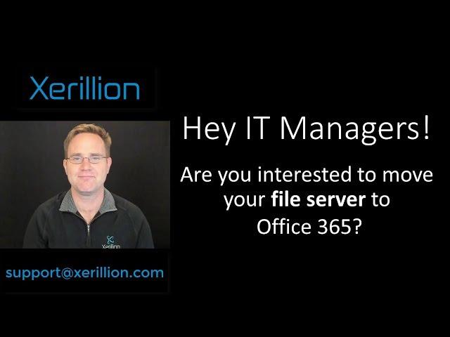 Move your File Server to Office 365