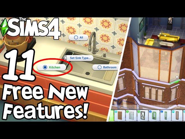 The Sims 4: ASSIGNABLE SINKS, EDITABLE APARTMENTS, AND MORE! (December 2023 Patch Update)