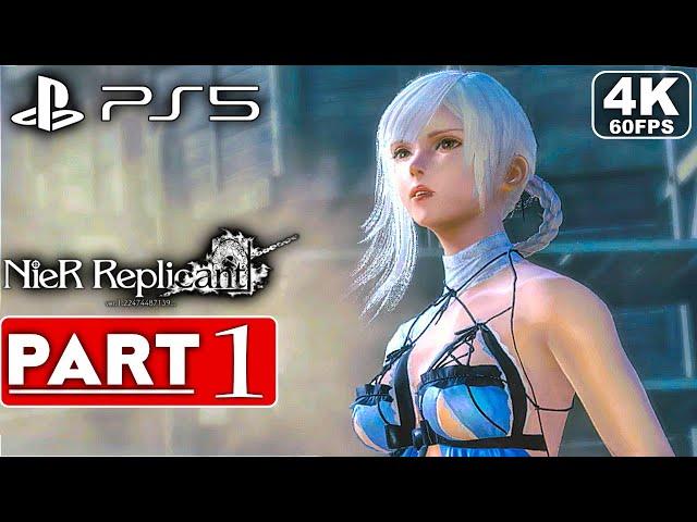 NIER REPLICANT PS5 Gameplay Walkthrough Part 1 [4K 60FPS] - No Commentary (FULL GAME)