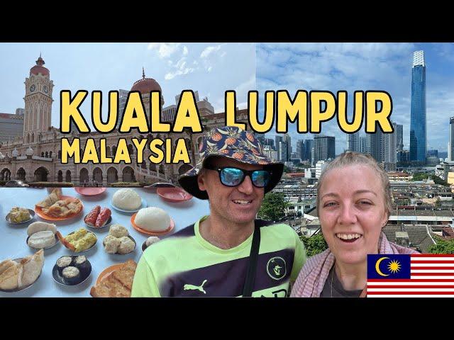 Our FIRST TIME in KUALA LUMPUR, Malaysia (we LOVE IT here)