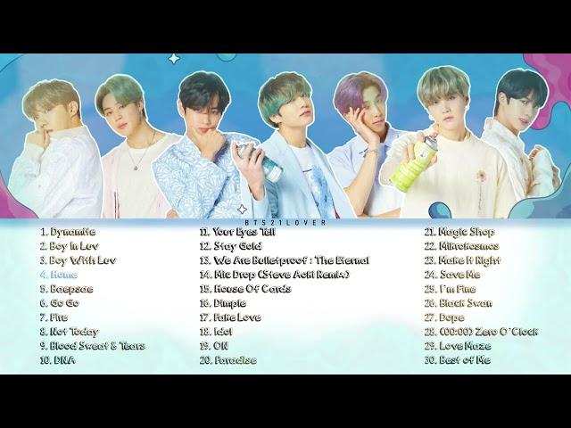 【BTS 防彈少年團】歌曲大合集 2013~2020 y2mate com   B T S Playlist Best