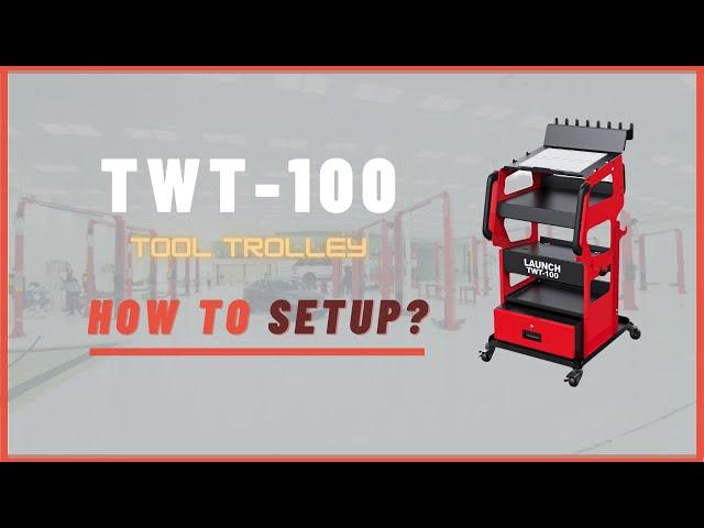 Launch TECH USA—TWT-100 Tool Trolley