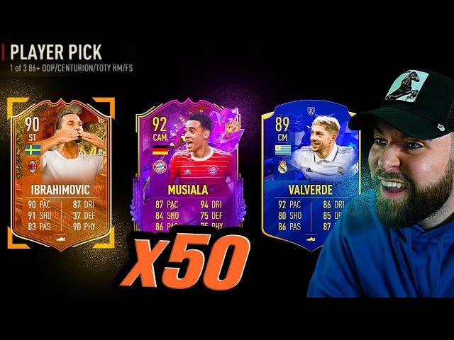 OPENING 50x 86+ MIXED CAMPAIGN PLAYER PICKS!  FIFA 23