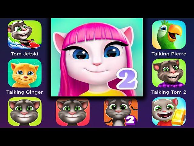 My Talking Angela 2 - Live Gameplay / Walkthrough - Episode 1 - Game for iOS and Android