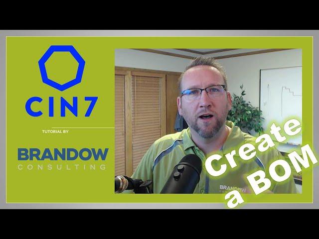 Create a BOM from QuickBooks desktop in Cin7