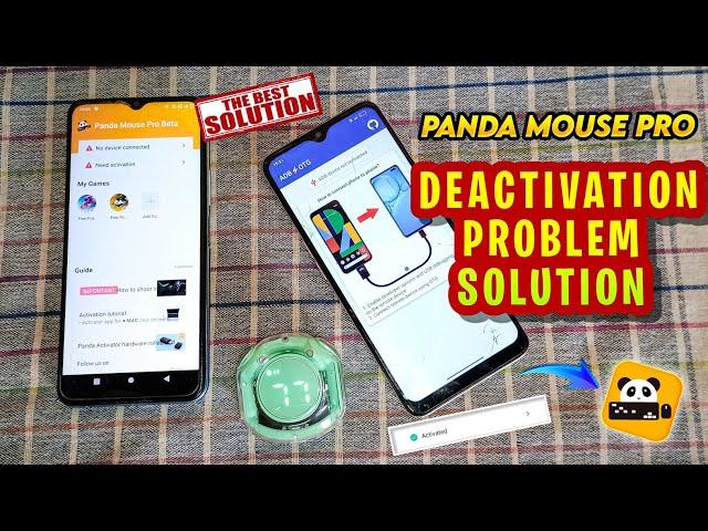 Deactivation Problem | Panda Mouse Pro Deactivation Problem Solution | keyboard and mouse in mobile