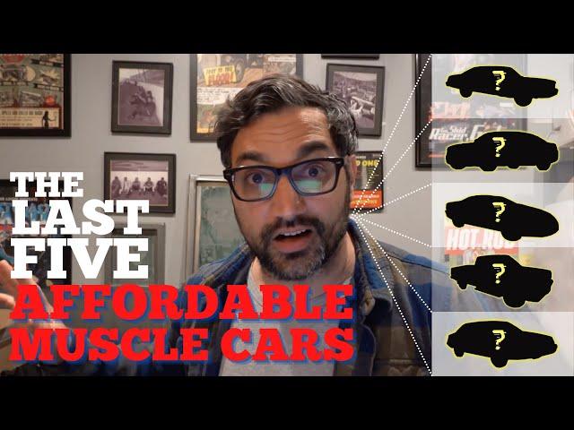 Buy these 5 Cheap Muscle Cars While You Still Can!!!! This Market is NUTS!