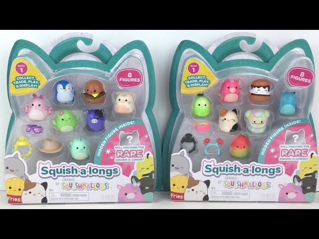 Squish-A-Longs by Squishmallows Mini Figure Packs Unboxing & Review