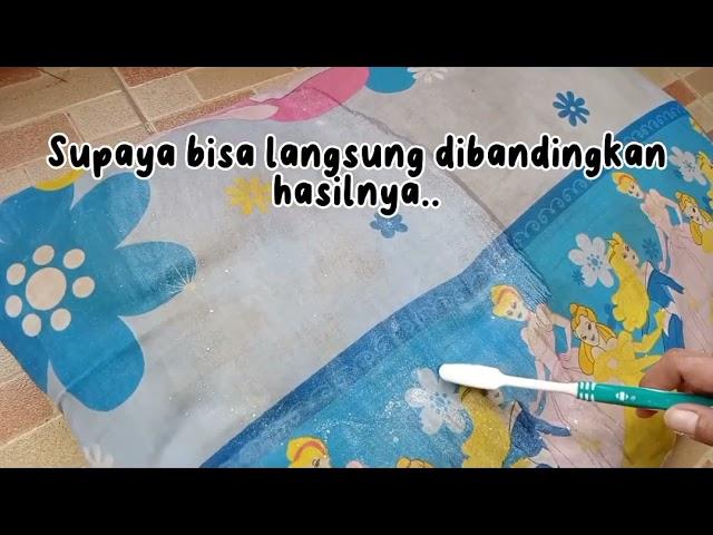 CUCI BANTAL SENDIRI RIBET? UJI KEAMPUHAN SERBUK AJAIB PENGHILANG NODA JAMUR || TUTORIAL CUCI BANTAL