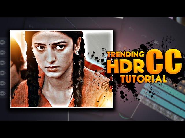 HDR CC alight motion tutorial | cc effect alight motion | alight motion cc effect preset tamil 2024