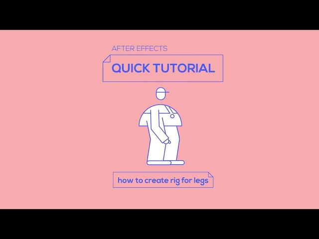 How to create rig for legs. Ad