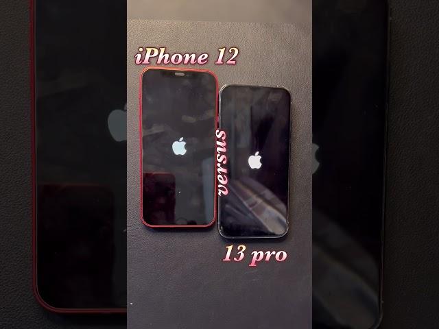 Fastest Restart iPhone 12 vs iPhone 13 pro , the winner ?