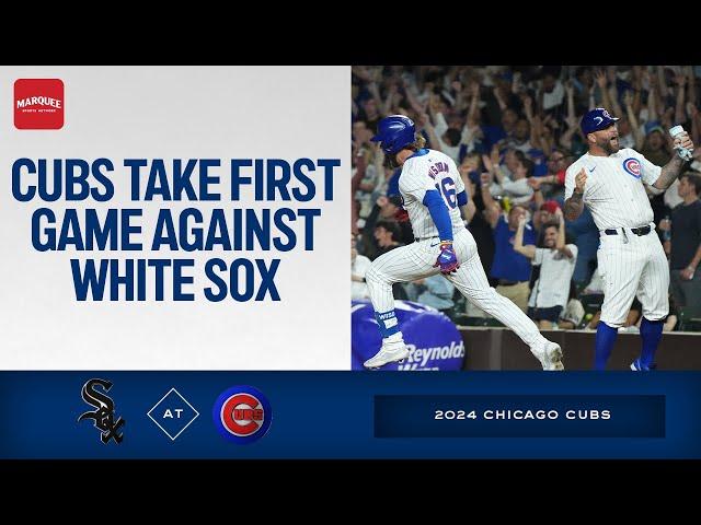 RECAP: Cubs rally, take game one against White Sox