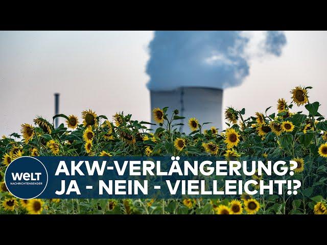 Energiekrise: Atomkraftwerke könnten länger am Netz bleiben - Grüne schließen es nicht aus