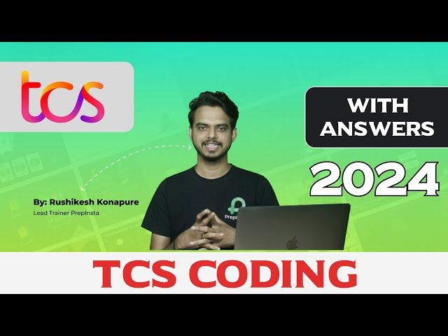 TCS NQT Coding Questions and Answers 2023 - 2024 Batch