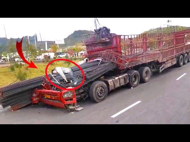Heavy Machinery Fail Compilation!【2023 ---Truck & Car Fails ,UNBELIEVABLE IDIOTS TRUCK DRIVERS FAILS