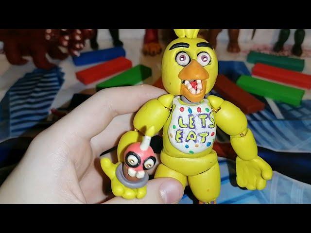 Chika Fnaf. Fnaf made of Plasticine.