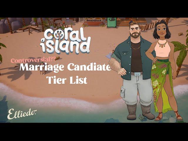 Coral Island PreLaunch Beta Marriage Tier List! CONTROVERSIAL